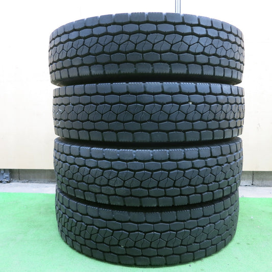 [送料無料] バリ溝！21年！ほぼ10分★トラック タイヤ 225/80R17.5 123/122L ブリヂストン M800 ミックス オールシーズン 17.5インチ★5031202ナスタ