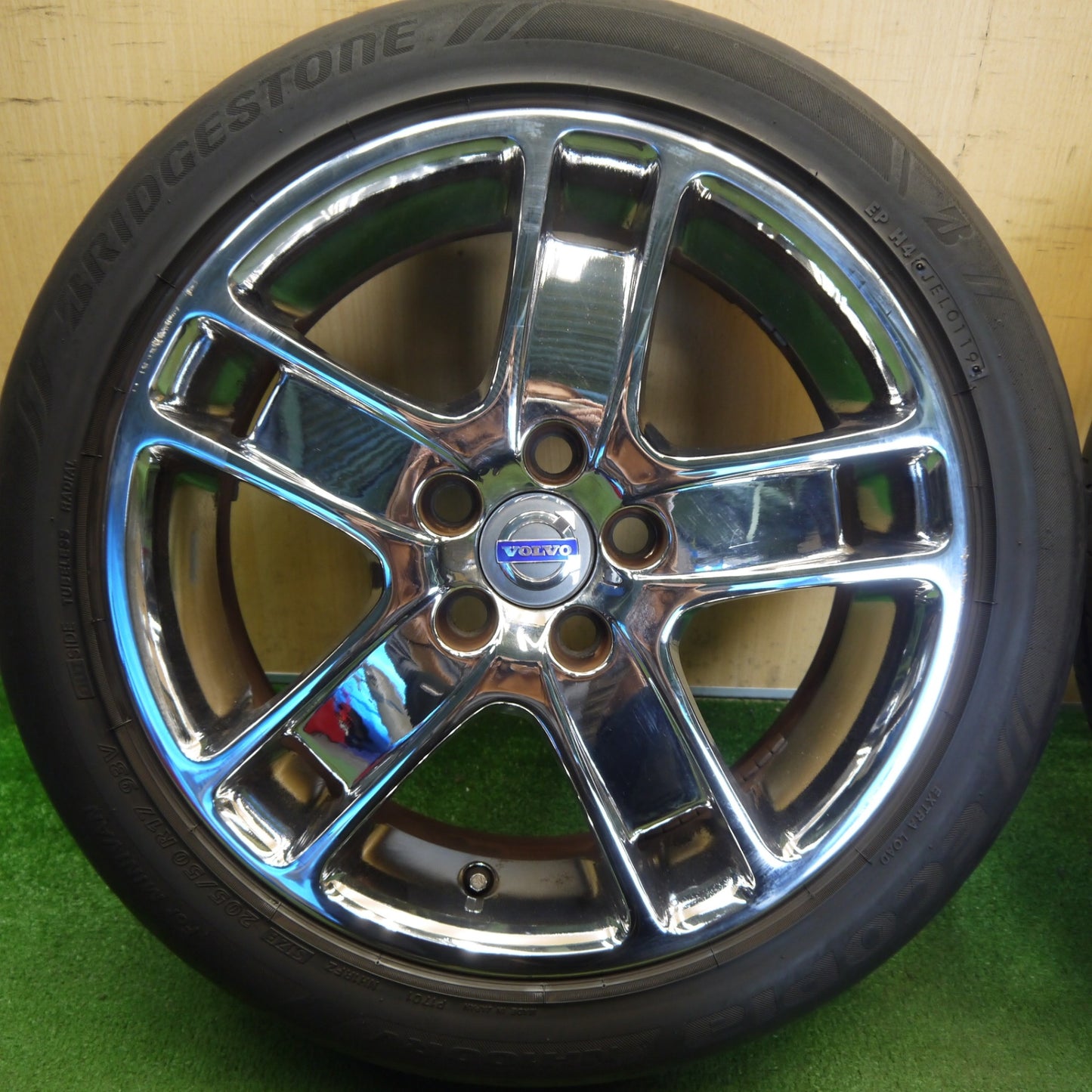 4本価格★ボルボ C30 純正 205/50R17 ブリヂストン エコピア NH100RV 17インチ PCD108/5H★6051209Hノ