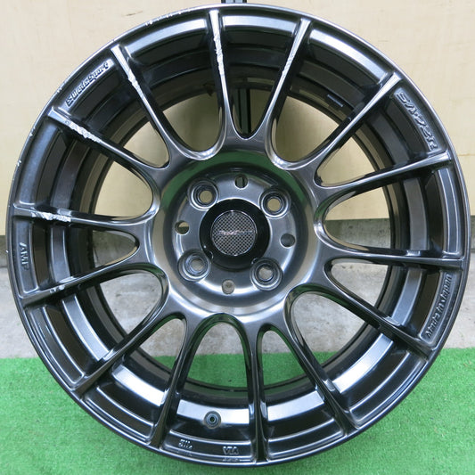 [送料無料] 1本価格★wedsSport AMF SA-72R ウェッズスポーツ 16インチ ホイール 16×6.5J PCD100/4H★4110202ナホ
