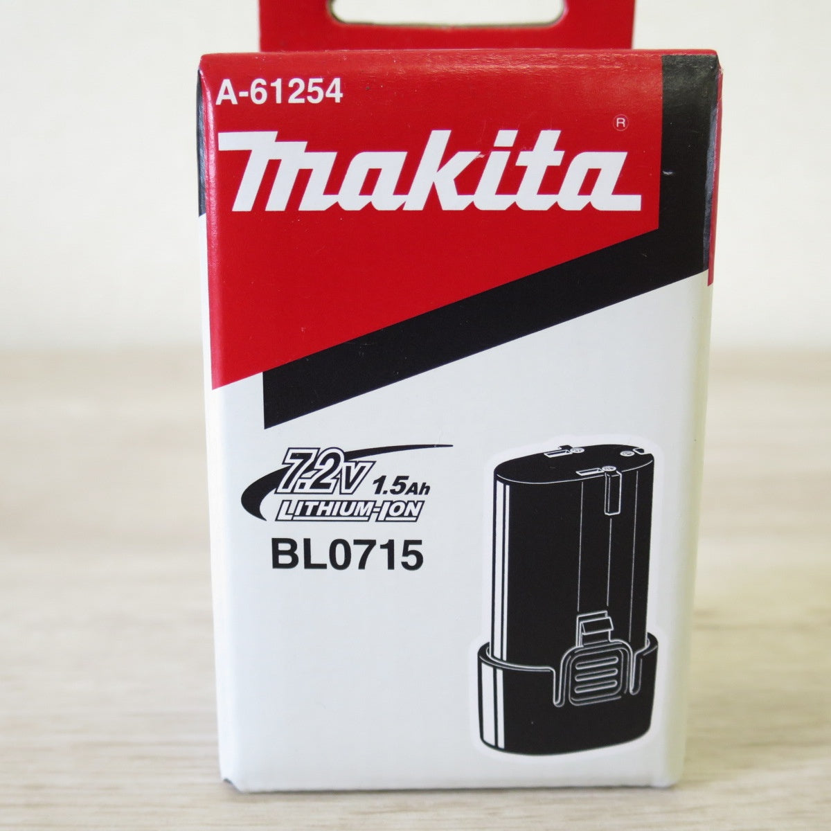 [送料無料] 未使用◇マキタ 純正 7.2V 1.5Ah リチウム イオン バッテリー BL0715 A-61254 makita LITHIUM-ION◇