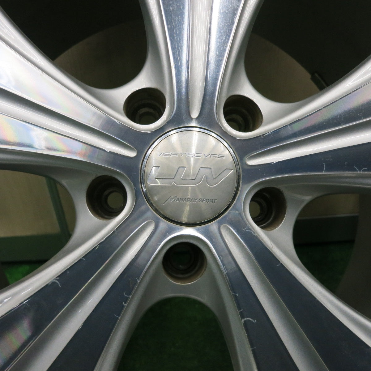 [送料無料] バリ溝！23年！9.5分★245/40R18 265/35R18 トライアングル TR968 ケンダ ラジアル カイザー VERTEC VR5 LUV MANARAY SPORT マナレイ 18インチ PCD114.3/5H★4122007TNノ
