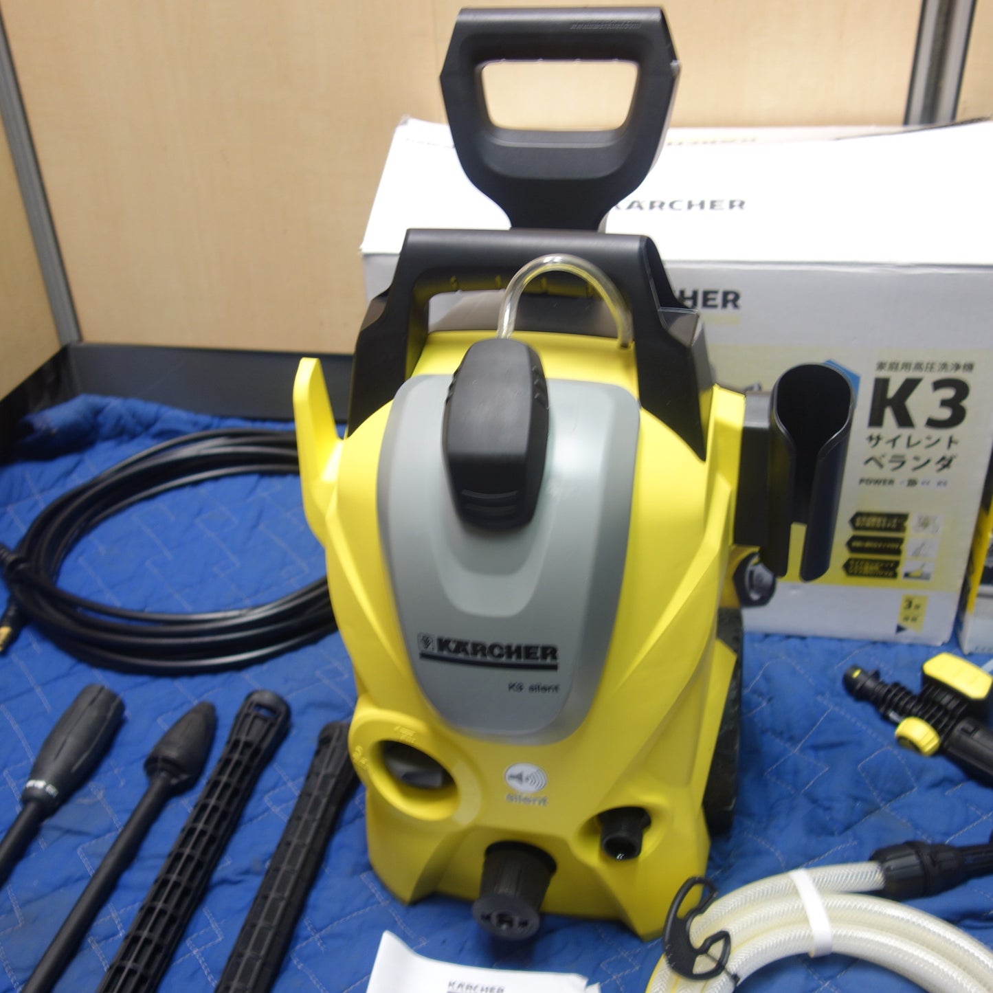 [送料無料] 付属品多数☆ケルヒャー 家庭用 高圧 洗浄機 サイレント ベランダ K3 KARCHER☆