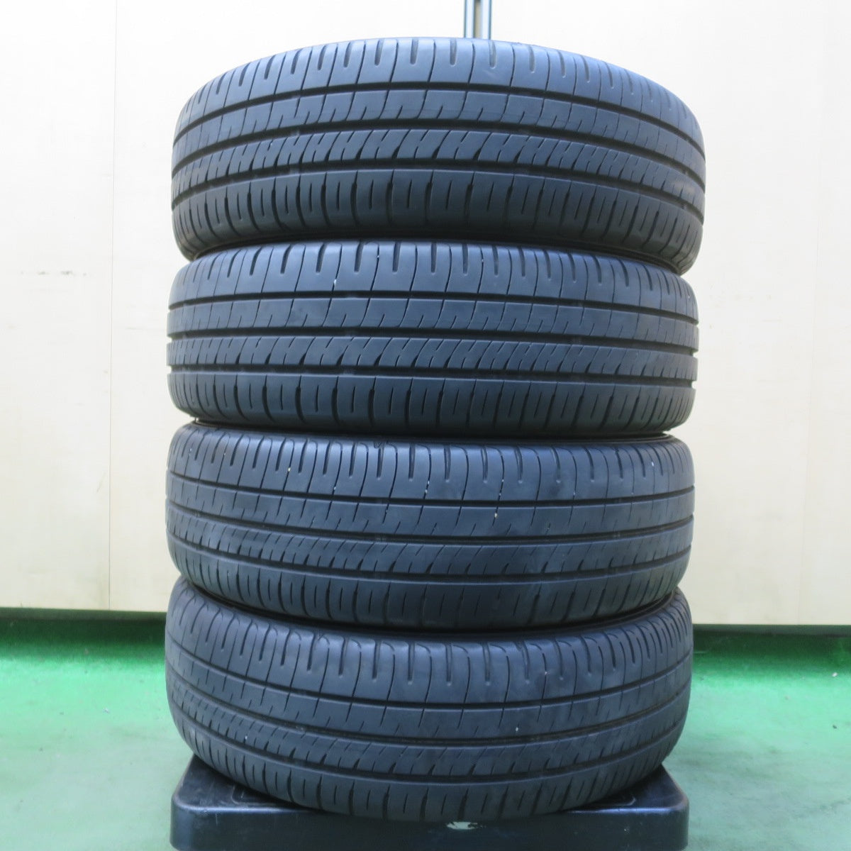 キレイ！24年◎ダイハツ LA700S ウェイク 純正 165/55R15 ダンロップ エナセーブ EC204 15インチ PCD100/4H◎6091109イノ