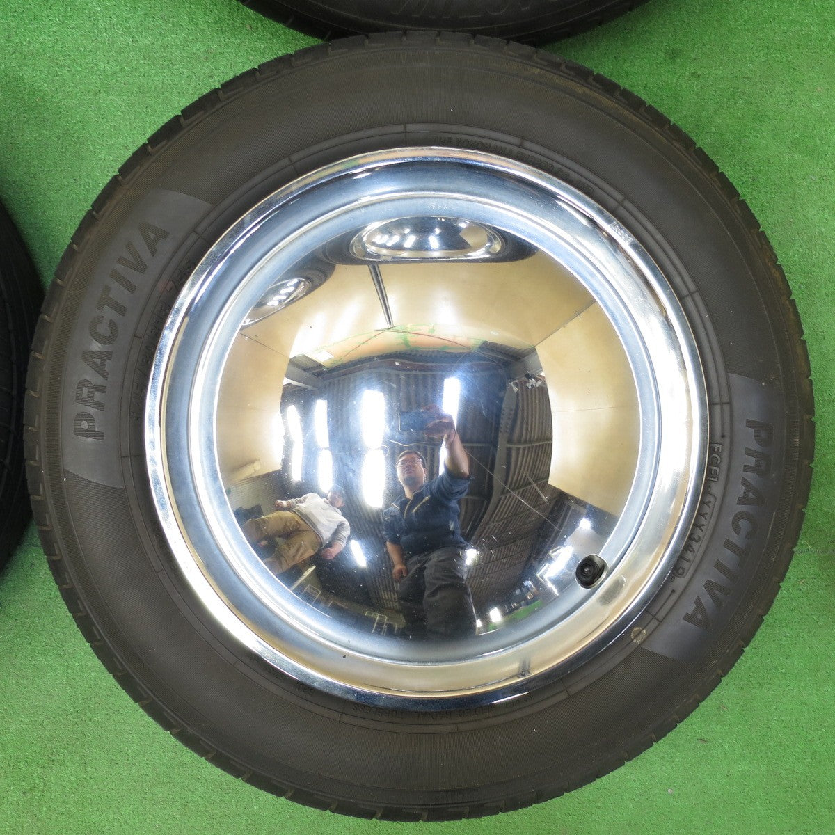 *送料無料* バリ溝！8.5分★ダイハツ 純正 スチール BOONY VENPLA 145/80R13 PRACTIVA プラクティバ 13インチ PCD100/4H★4042204KMノ