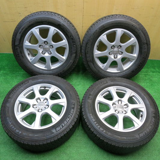 バリ溝！9分★アウディ Q5 純正 235/65R17 ミシュラン LATITUDE X-ICE XI2 17インチ PCD112/5H★5102312HAス