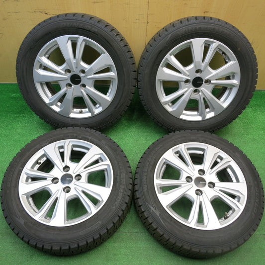 バリ溝！21年！キレイ！9分★トゥインゴ スマート フォーツー 等 smartline 365 165/65R15 185/60R15 スタッドレス ダンロップ ウインターマックス WM02 スマートライン 15インチ PCD100/4H★5112910HAス