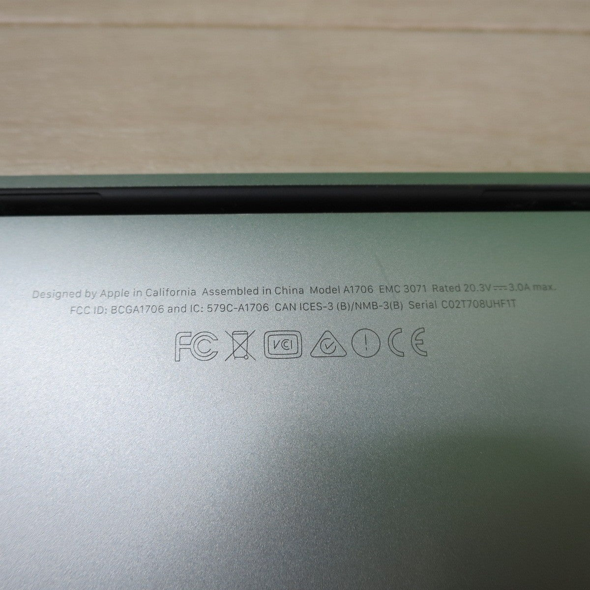 [送料無料] キレイ☆Apple mac book Pro A1706 13-inch, Core i7 16GB 1TB ノート PC パソコン アップル マックブック プロ☆