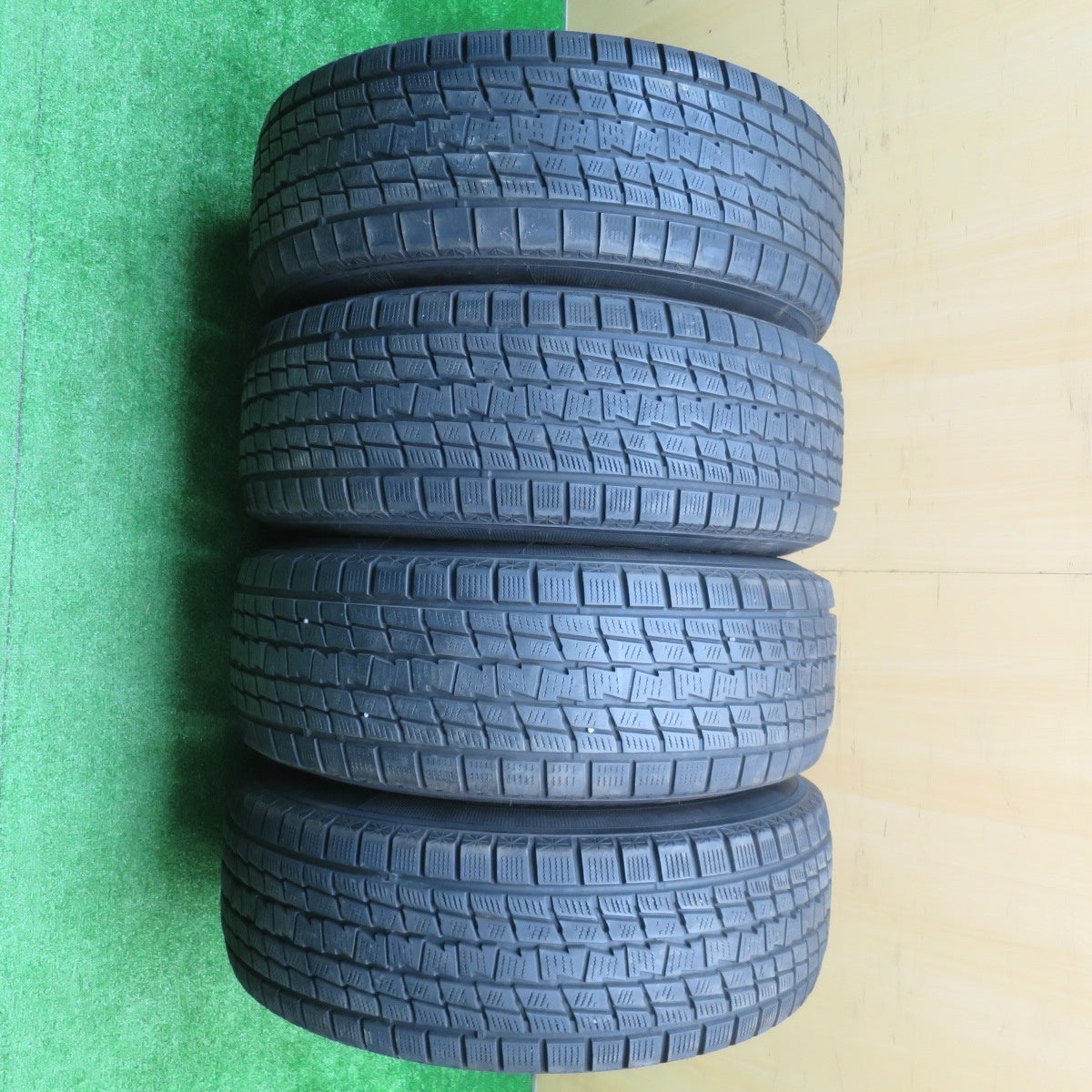 バリ溝！9.5分★スタッドレス 265/70R16 グッドイヤー アイスナビ SUV CV928 社外 アルミ 16インチ PCD139.7/6H★5101609NJス