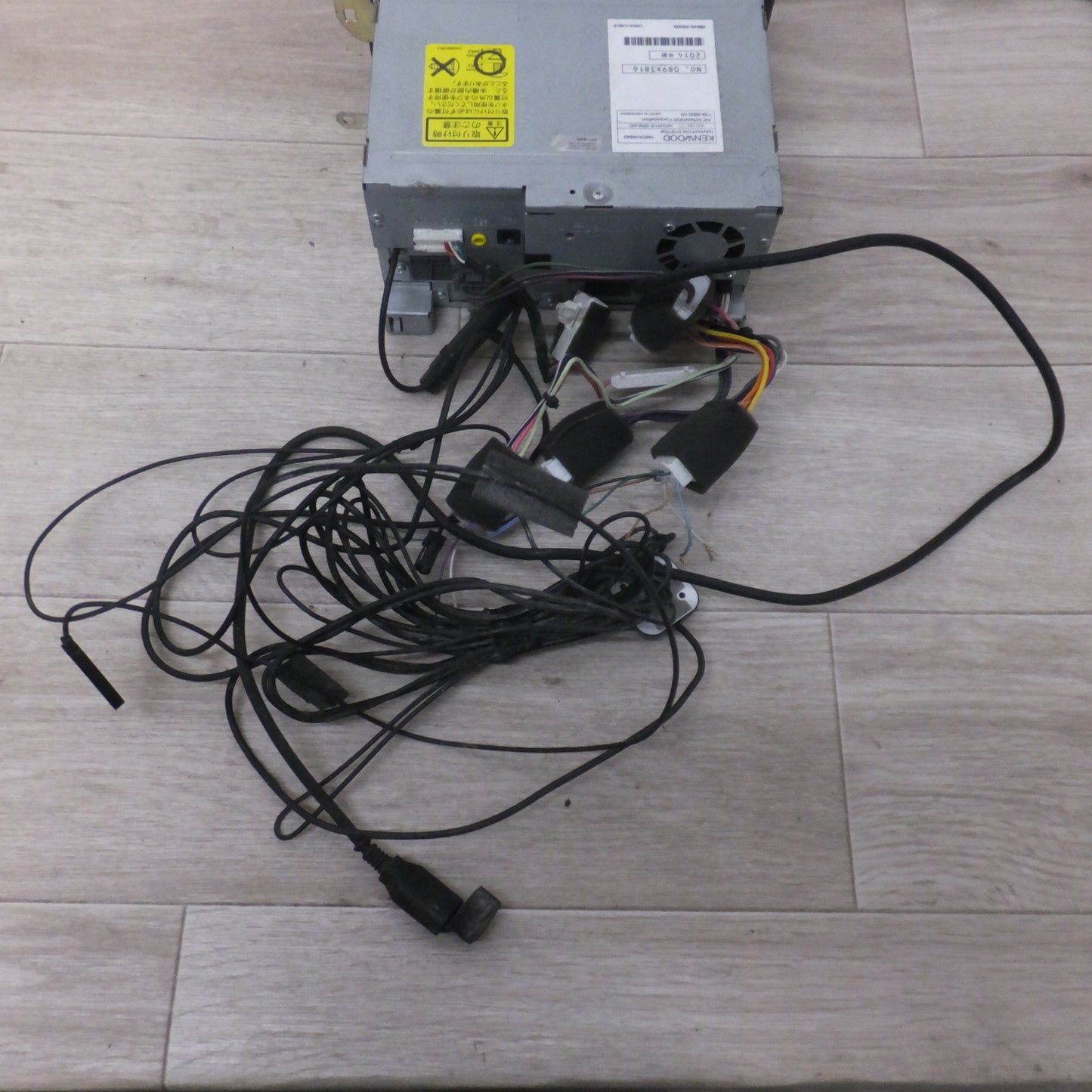 [送料無料] 現状品★ケンウッド製 ダイハツ 純正 カーナビ メモリーナビ NMCK-W64D 08545-K9093[42]★