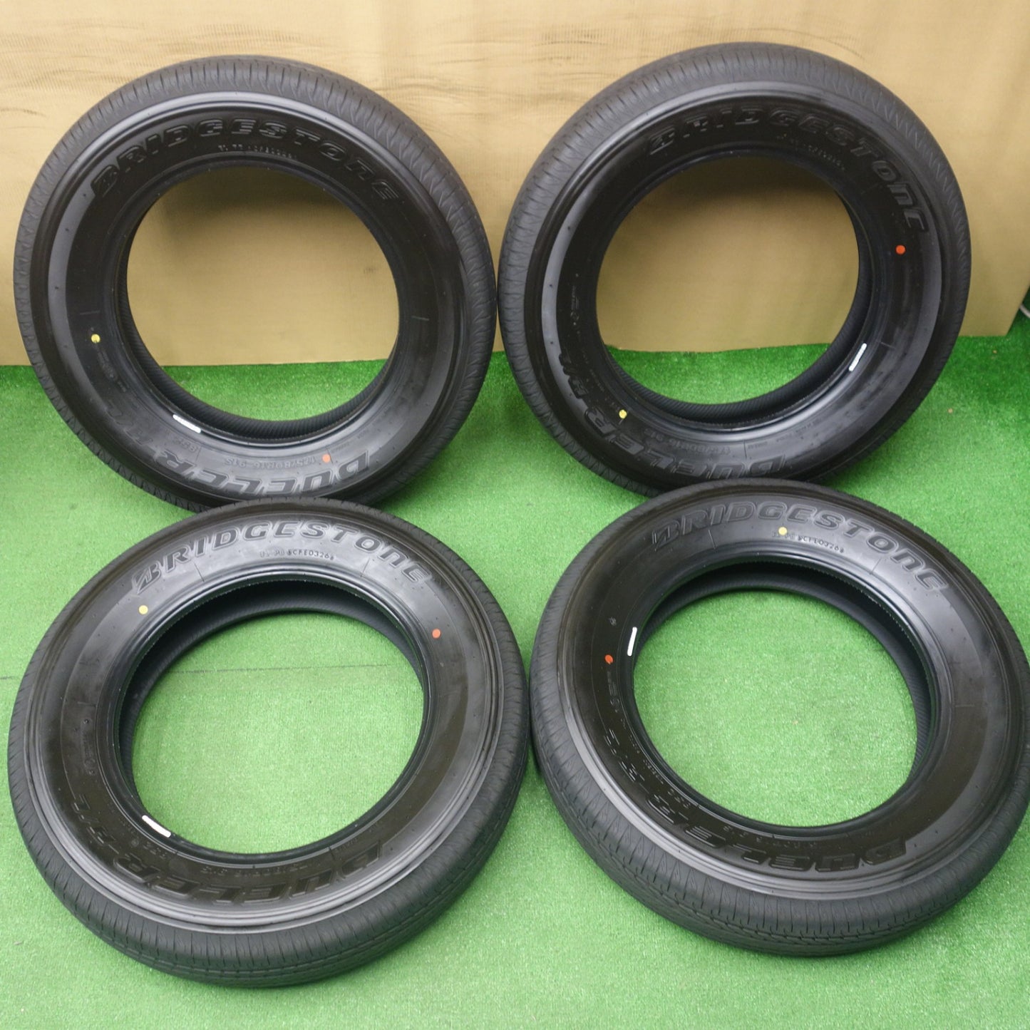 新車外し！26年★ジムニー 等 175/80R16 ブリヂストン デューラー H/L 852 DUELER 16インチ タイヤ★6052303KTノタ