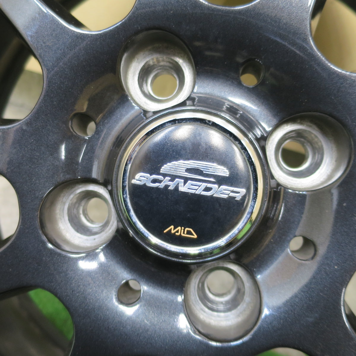 4本価格★SCHNEIDER MiD 14インチ ホイール シュナイダー 14×4.5J PCD100/4H★6042704NGホ