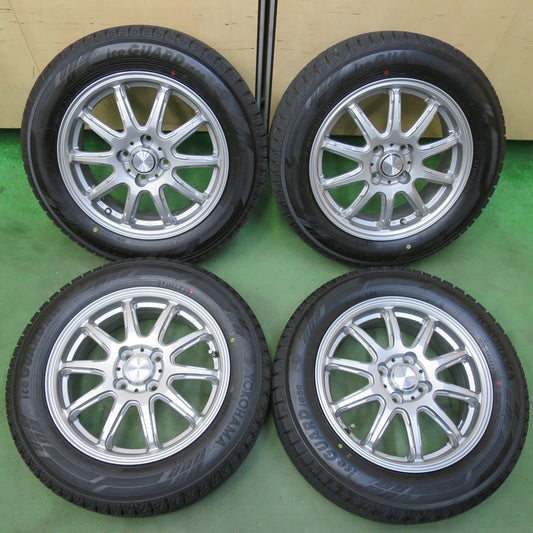 バリ溝！24年！キレイ！ほぼ10分★スタッドレス 175/65R15 ヨコハマ アイスガード iG60 VEMOTION Vエモーション 15インチ PCD100/4H★5110505イス