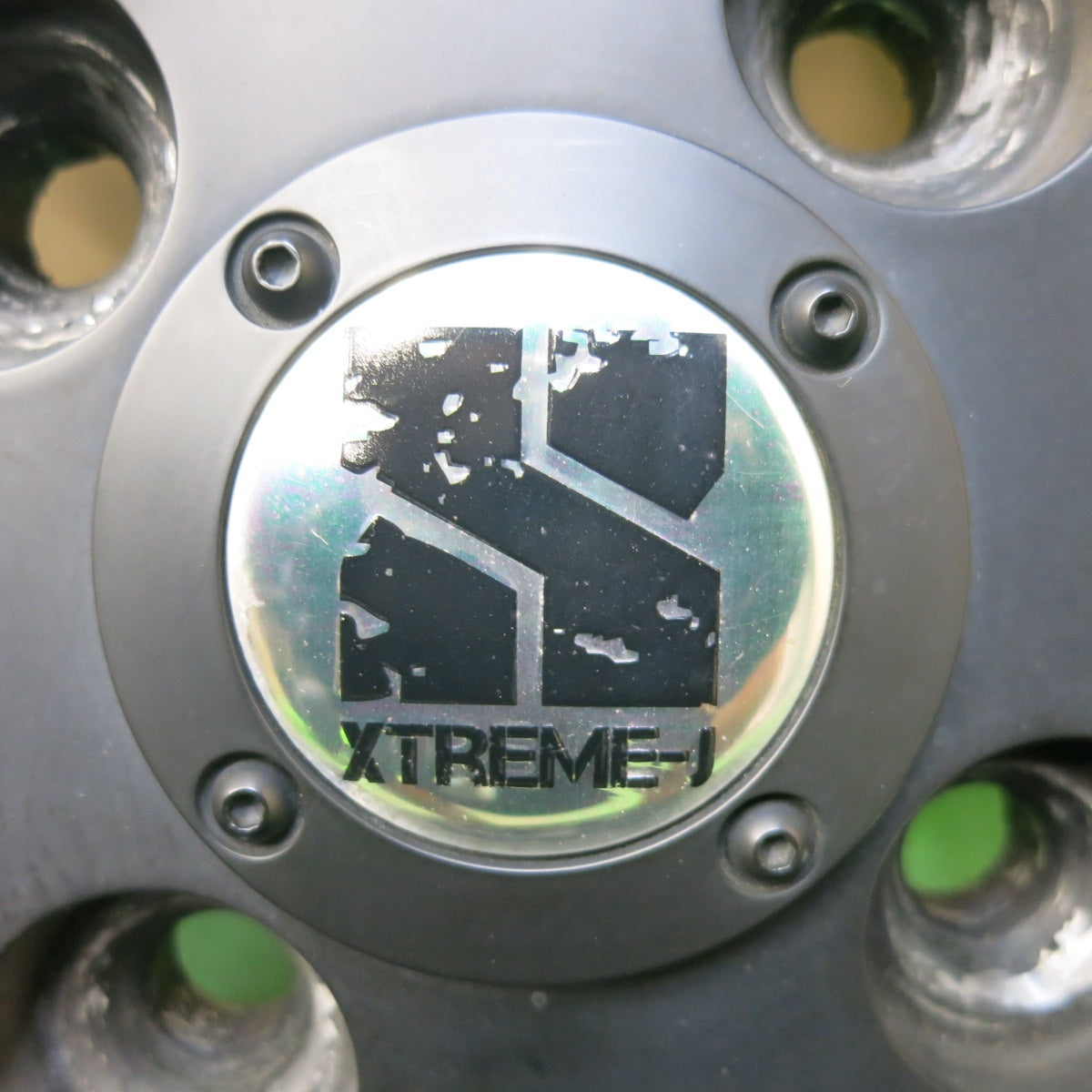 バリ溝！24年！9分★XTREME-J 165/65R14 マッドスター ラジアル M/T ホワイトレター 14インチ エクストリームJ PCD100/4H★5062610SYノ