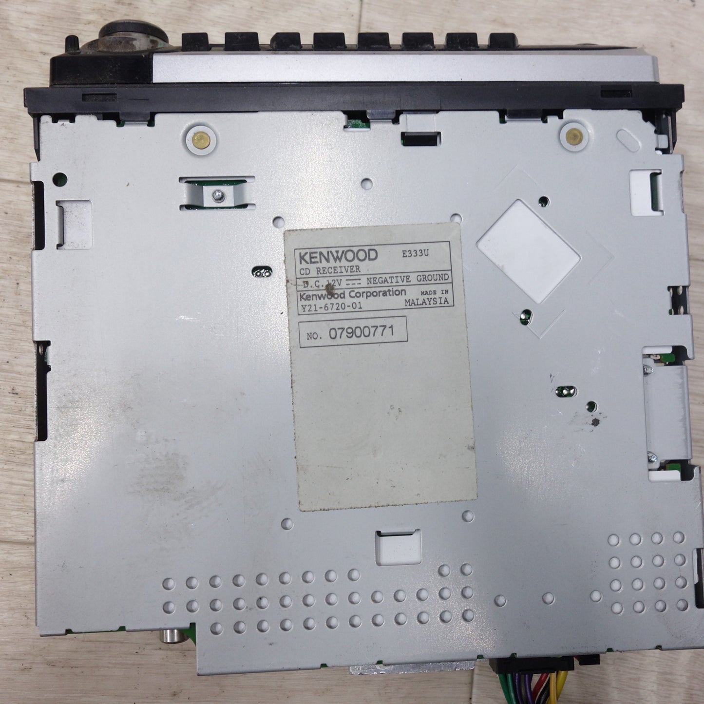 [送料無料] ◆KENWOOD ケンウッド CD プレーヤー デッキ E333 コンポ カー オーディオ ステレオ E333U 現状品◆
