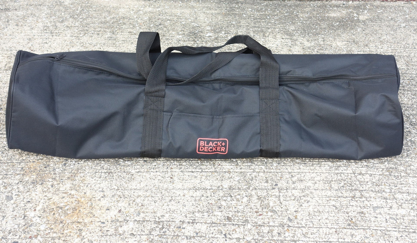 [送料無料] 美品◆ブラックアンドデッカー 18V コードレス 高枝 ポール チェーンソー 200mm GPC1840LN 充電器 バッテリー ソフトケース 付き チェンソー 電動 工具◆