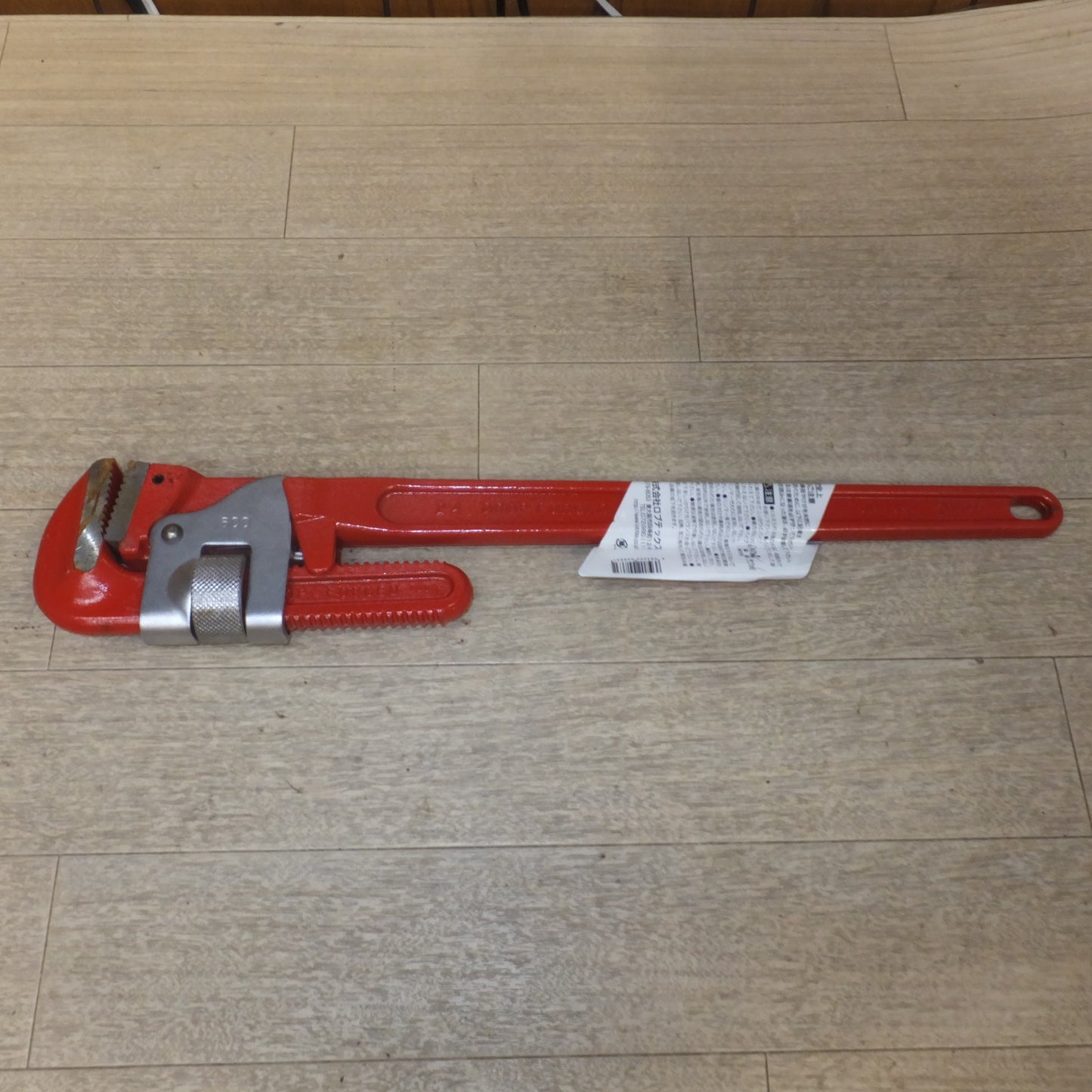 [送料無料] 未使用★ロブテックス LOBSTER パイプレンチ 強力型 PW600 600mm　φ20～89mm 最大 80A★