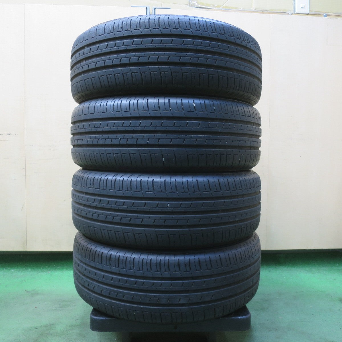バリ溝！キレイ！9分★トヨタ アクア Zグレード 純正 オプション OP 195/55R16 ブリヂストン エコピア EP150 16インチ PCD100/4H★6041511イノ