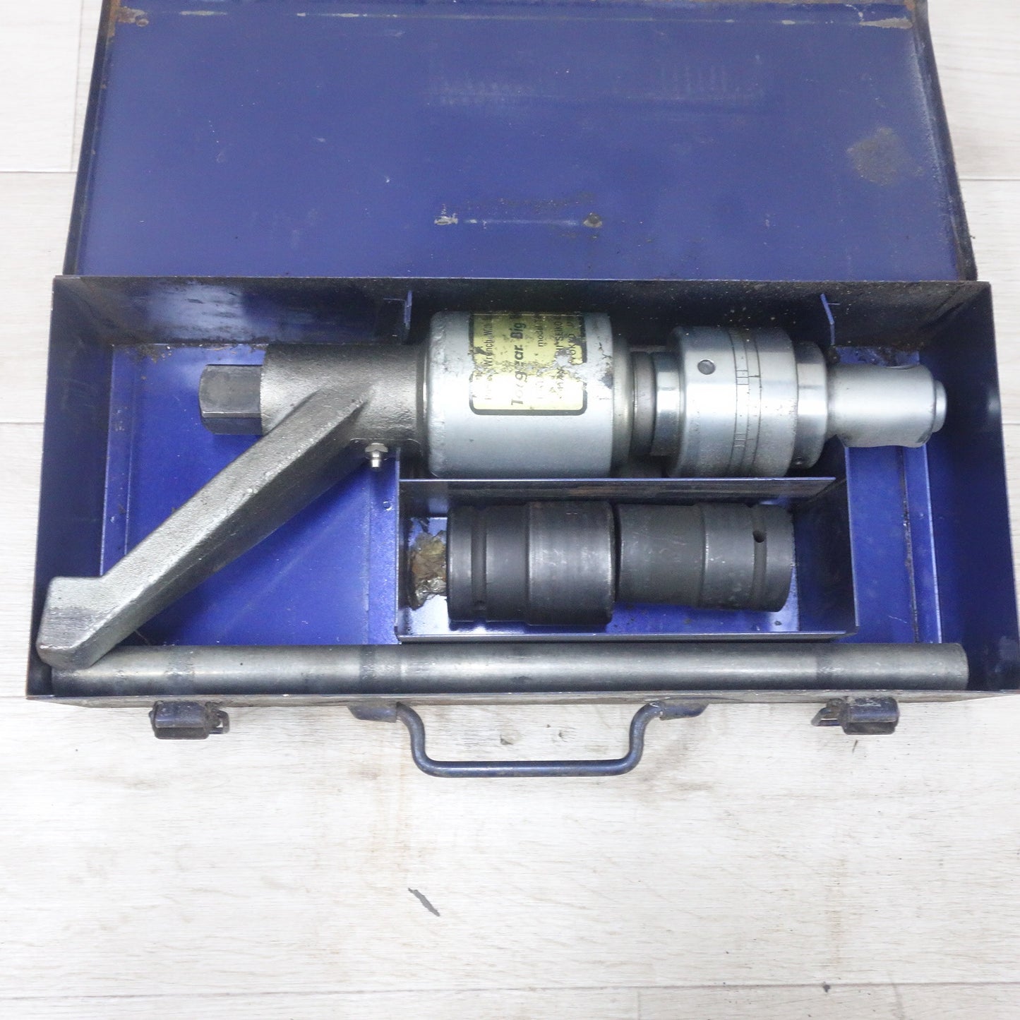 [送料無料] ◆ハスコー トルガー ビック レンチ TW-816HS パワー レンチ 自動車 整備 工具 HASCO メタルケース◆