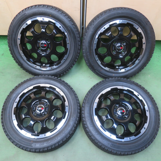 ほぼ未使用！25年！キレイ◎スタッドレス 165/65R15 グリップマックス GRIP ICE X LEHRMEISTER GEAR レアマイスター 軽サイズ タフト 等 15インチ PCD100/4H◎6092911イス