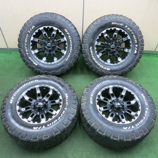 *送料無料* 4本価格★INCUBUS Alloys 285/70R17 BFグッドリッチ Mud-Terrain T/A KM2 インキュバス 17インチ PCD139.7/6H★4042001TNノ