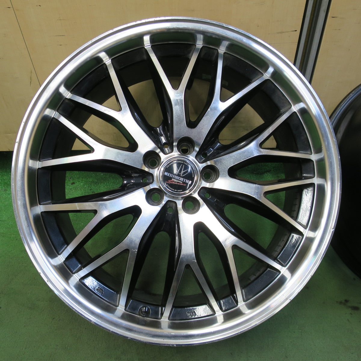 4本価格★LOXARNY MULTI FORCHETTAⅡ SP Spector BADX 19インチ ホイール ロクサーニ マルチフォルケッタ2 19×7.5J PCD100/5H★6072901NGホ
