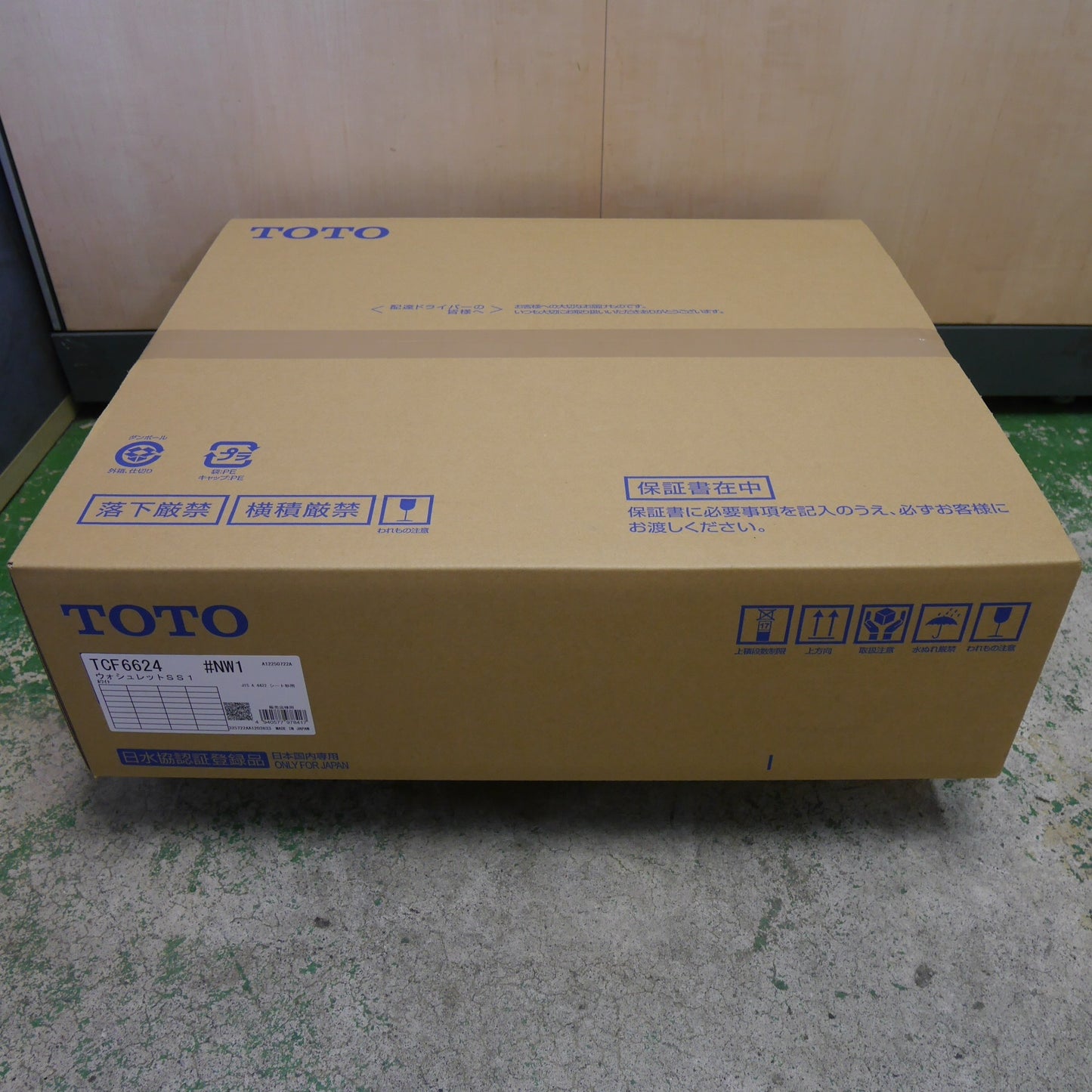 [送料無料] 未使用☆TOTO ウォシュレット SS1 TCF6624 #NW1 シート タイプ 温水 洗浄 便座 トートー☆