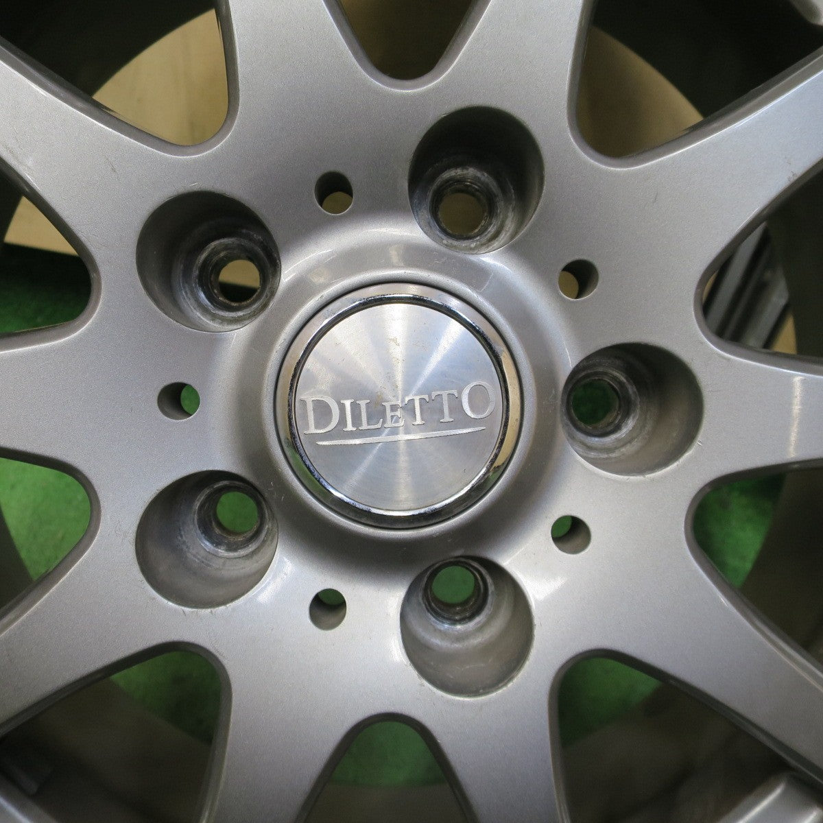 4本価格◎DILETTO 15インチ ホイール ディレット 15×6J PCD114.3/5H◎6080101NGホ
