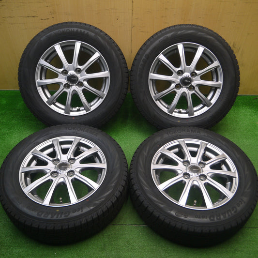 [送料無料] バリ溝！22年！キレイ！8.5分★スタッドレス 165/70R14 ヨコハマ アイスガード iG70 MiLLOUS ミルアス 14インチ PCD100/4H★4112705Hス