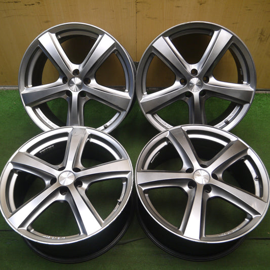 *送料無料* 4本価格★トヨタ 86 スバル BRZ 等 ENKEI RIVAZZA ホイール 18インチ 18×7.5J エンケイ リヴァッツァ PCD100/5H★4052404Hホ