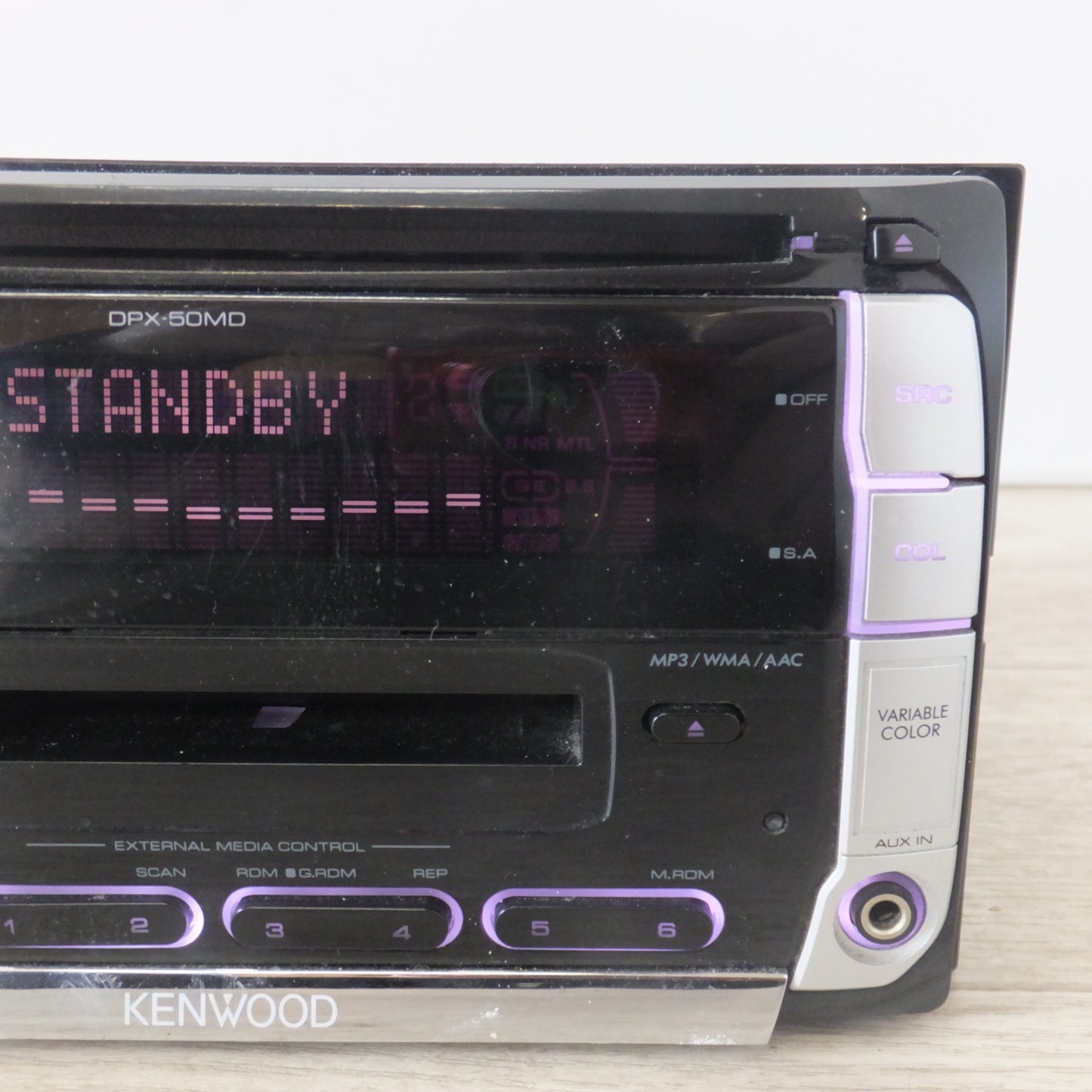 [送料無料] ★ケンウッド KENWOOD カーオーディオ 2DINコンポ CD MD レシーバー  DPX50MDD(58)★