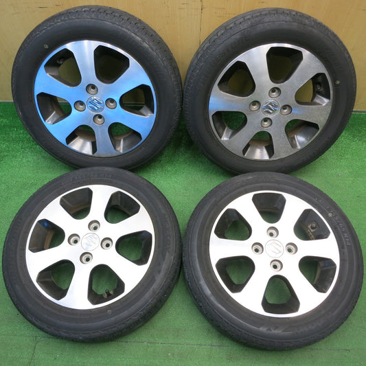 4本価格！22年★スズキ MH22S ワゴンR 純正 155/65R14 ブリヂストン ネクストリー エコピア 14インチ PCD100/4H★6022606HAノ