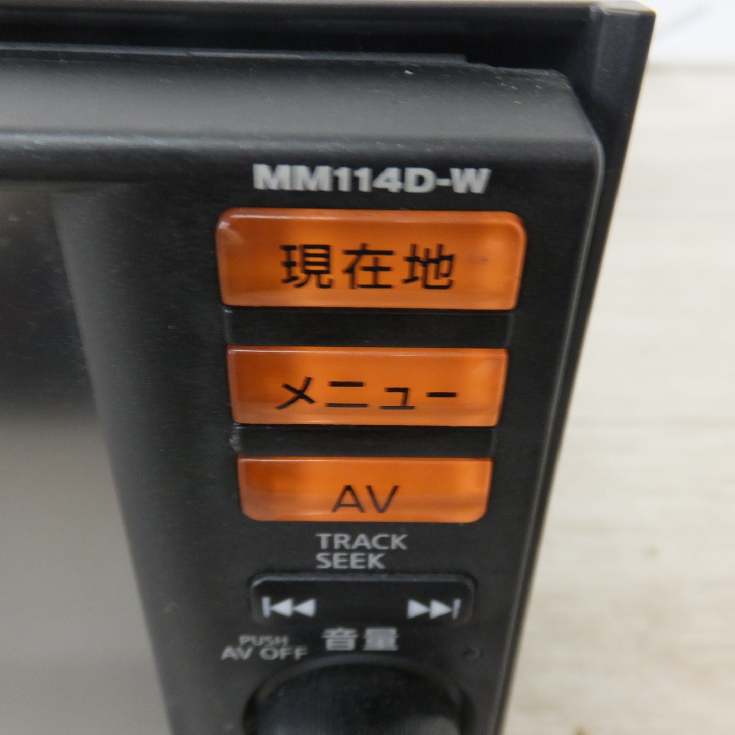 [送料無料] ジャンク★パナソニック製 日産 純正 オリジナルナビゲーション B8260-79925 MM114D-W[54]★