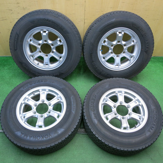 バリ溝！8.5分★KEELER 195/80R15 107/105L スタッドレス ヨコハマ アイスガード iG91 キーラー 15インチ PCD139.7/6H★5062206HAス
