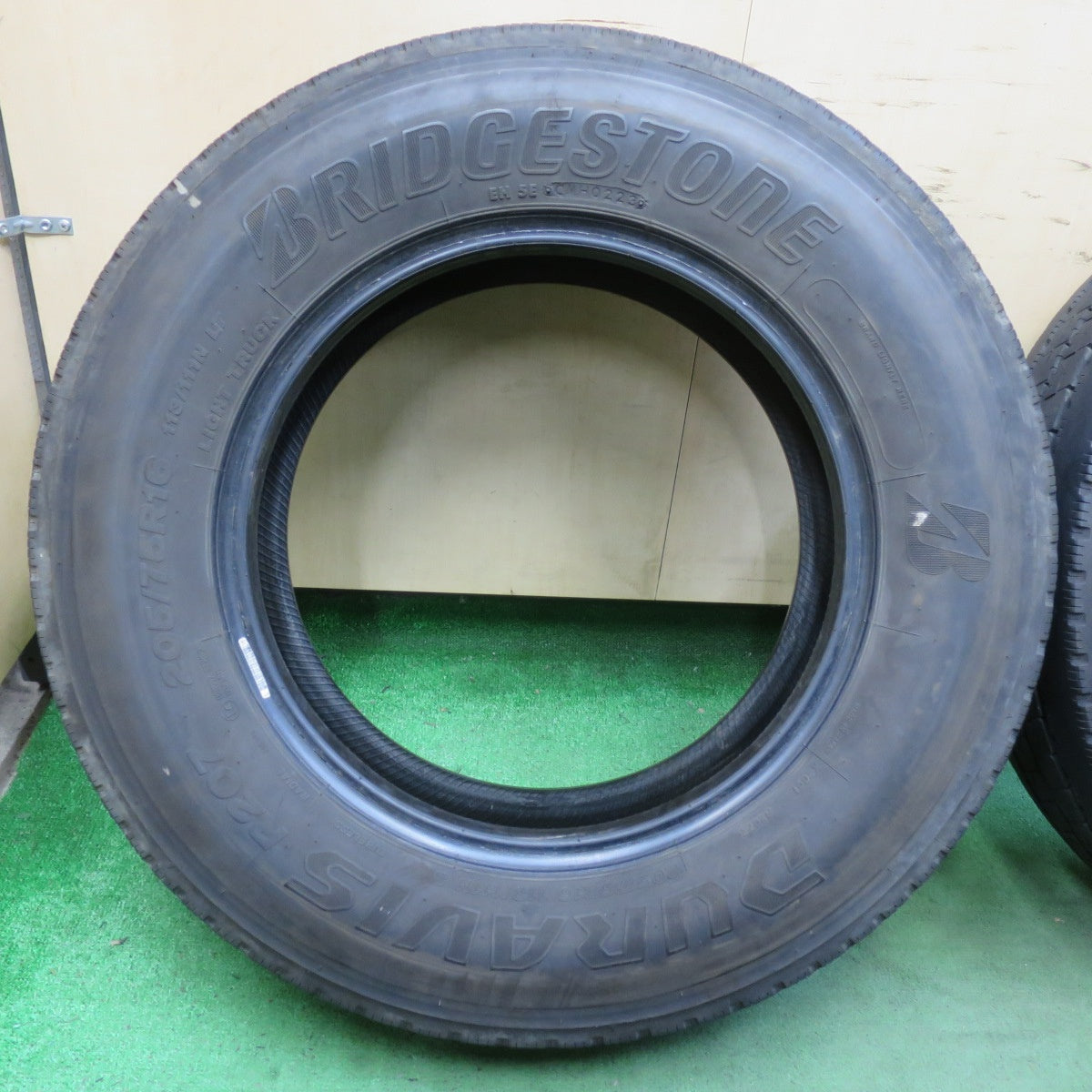 バリ溝！23年！9分！6本★トラック タイヤ 205/75R16 113/111N ブリヂストン デュラビス R207 DURAVIS 16インチ★5061507イノタ