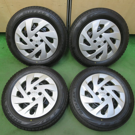 4本価格！22年★トヨタ アクア 純正 スチール 175/65R15 スタッドレス ブリヂストン ブリザック VRX2 15インチ PCD100/4H★5092002イス