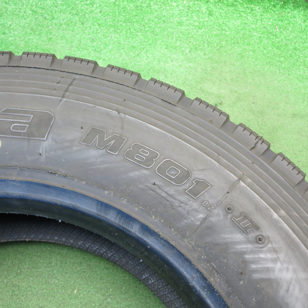 未使用！23年！1本★トラック タイヤ 245/70R19.5 136/134J ブリヂストン エコピア M801 Ⅱ ミックス オールシーズン 19.5インチ★6072903KKスタ