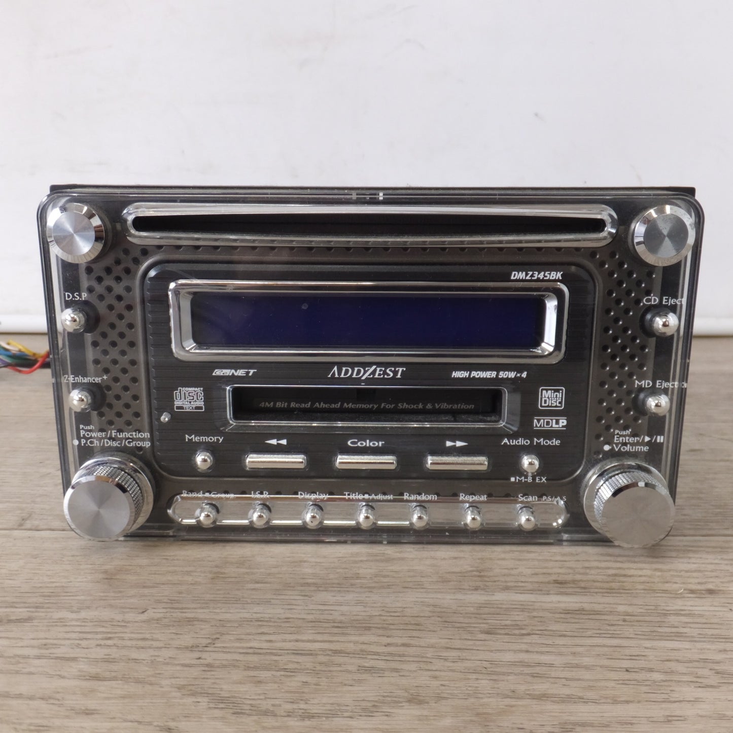 [送料無料] ジャンク★クラリオン アゼスト ADDZEST 2DIN CD/MDセンターユニット DMZ345BK(16)★