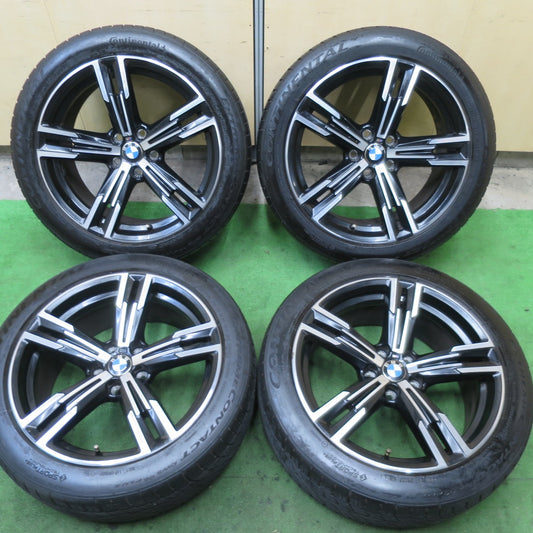 バリ溝！24年！8.5分★BMW G20 G21 3シリーズ 純正 225/45R18 255/40R18 コンチネンタル エクストリームコンタクト DWS06 プラス 18インチ PCD112/5H★5090405TTノ
