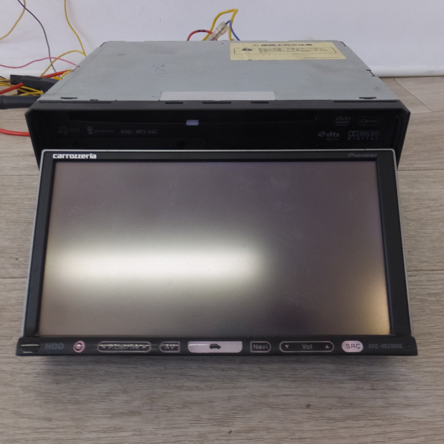 [送料無料] ★カロッツェリア carrozzeria AV一体型HDDナビゲーション 楽ナビ AVIC-HRZ009G(66)★