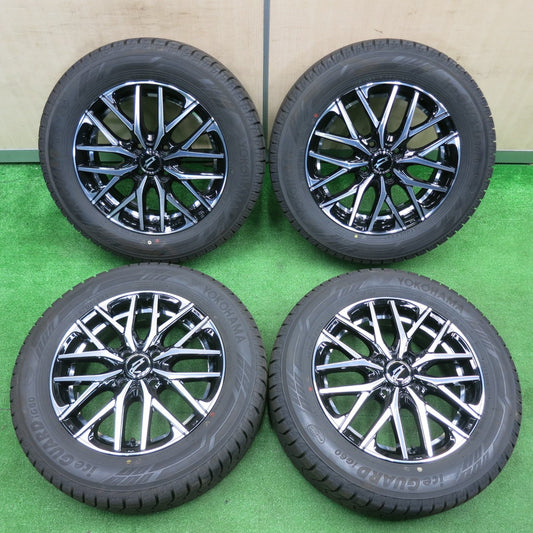 [送料無料] バリ溝！22年！キレイ！ほぼ10分★スタッドレス 185/65R15 ヨコハマ アイスガード iG60 BEO ベオ 15インチ PCD100/4H★4120504TNス