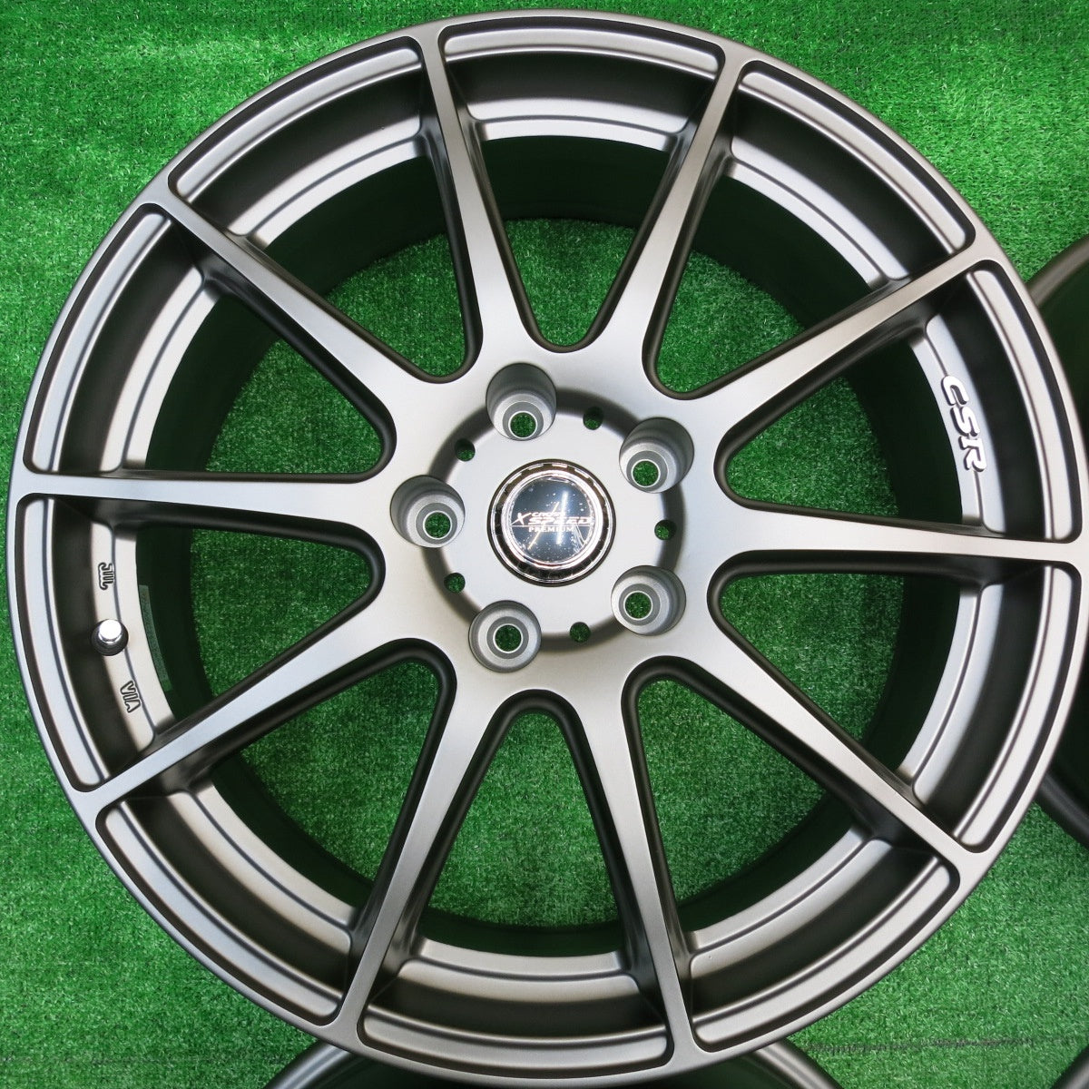 キレイ★X CROSS SPEED PREMIUM CSR 18インチ ホイール クロススピード プレミアム 18×7J PCD114.3/5H★5100908HAホ