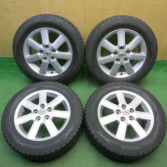 バリ溝！9分★トヨタ 70系 ノア ヴォクシー 純正 205/60R16 スタッドレス ダンロップ ウインターマックス WM01 16インチ PCD114.3/5H★6022306HAス