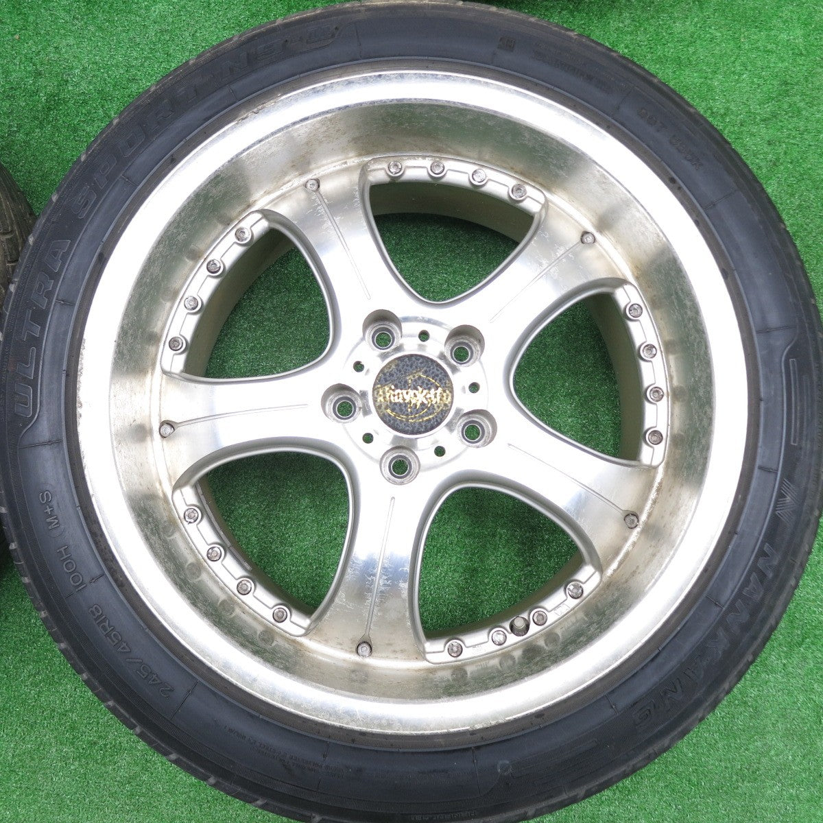 *送料無料* バリ溝！8.5分★Diavoletto 215/50R18 245/45R18 ナンカン TOURSPORT 611 NS-2 ディアヴォレット PCD114.3/5H★4081002HAノ