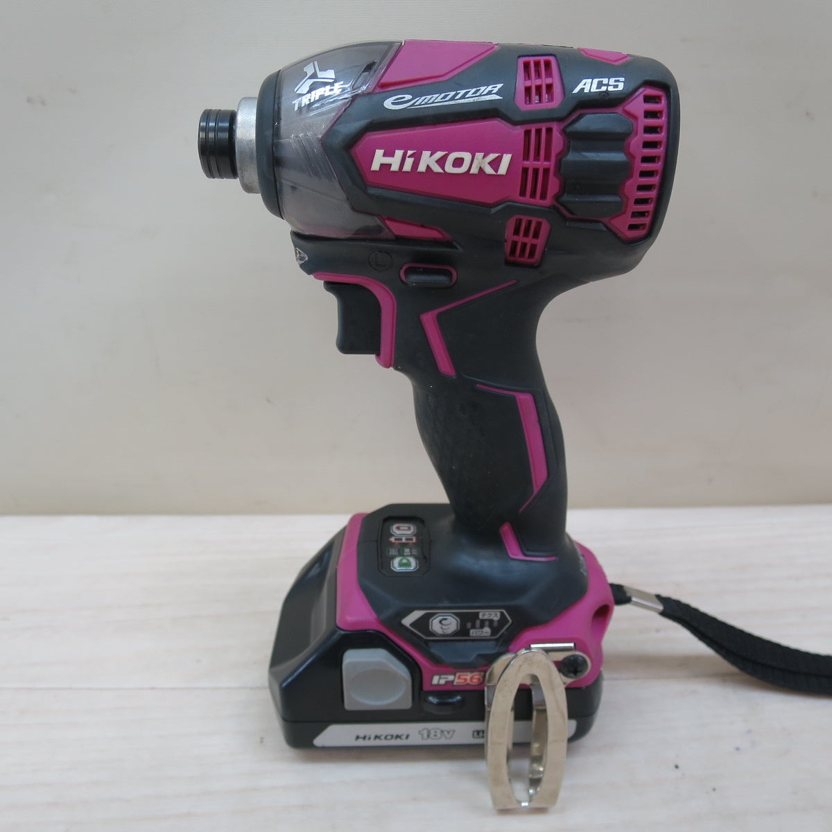 キレイ☆HIKOKI ハイコーキ コードレス インパクトドライバ WH18DDL2 電動 工具 充電式 18V☆