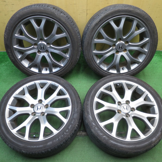 4本価格！22年★ホンダ RB3 オデッセイ アブソルート 純正 225/45R18 ブリヂストン プレイズ PX2 エコピア NH200 18インチ PCD114.3/5H★5062705NJノ