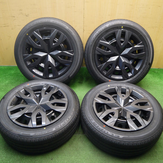 [送料無料] 新車外し！24年★トヨタ 60系 プリウス 純正 スチール 195/60R17 ブリヂストン エコピア EP150 17インチ PCD114.3/5H★5033109Hノ