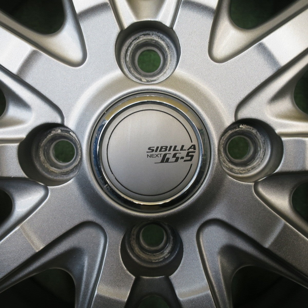 キレイ★155/65R14 ブリヂストン ネクストリー エコピア SIBILLA NEXT GS-5 シビラ 14インチ PCD100/4H★6040902NJノ