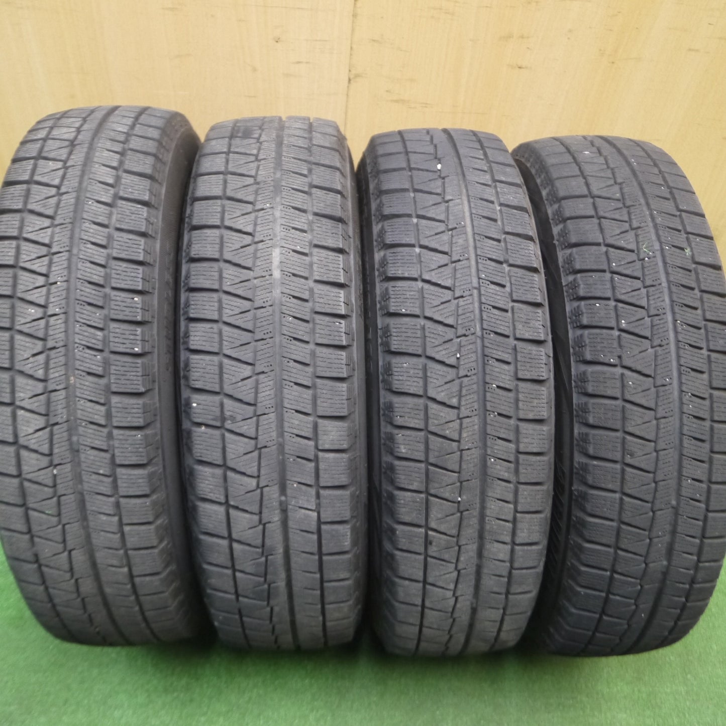 [送料無料] 4本価格★スズキ エブリイ ワゴン 純正 155/70R13 スタッドレス ブリヂストン ブリザック REVO GZ 13インチ PCD100/4H★4122701Hス