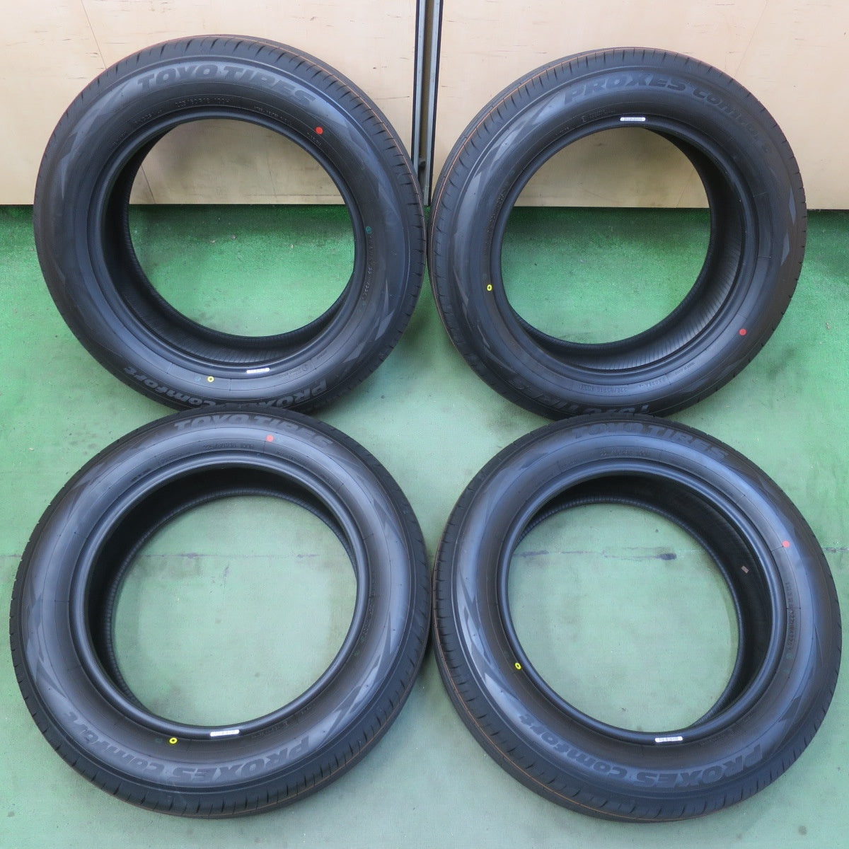 新車外し！25年★225/60R18 トーヨー プロクセス Comfort コンフォート 18インチ タイヤ  ハリアー RAV4 40系 アルファード ヴェルファイア 等★6041810イノタ
