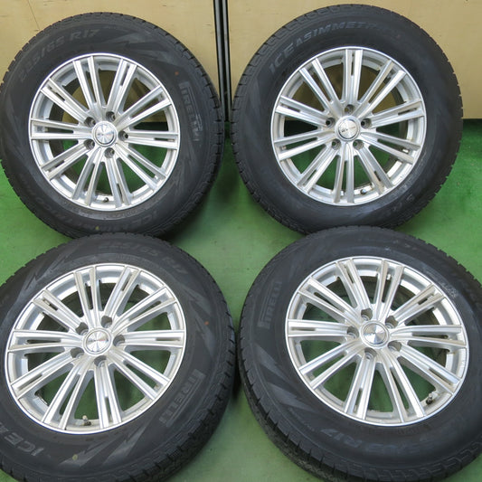 4本価格★スタッドレス 225/65R17 ピレリ アイスアシンメトリコ プラス JOKER ICE ジョーカー アイス 17インチ PCD114.3/5H★5081302TTス